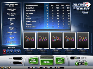 Jack or Better videopokeri